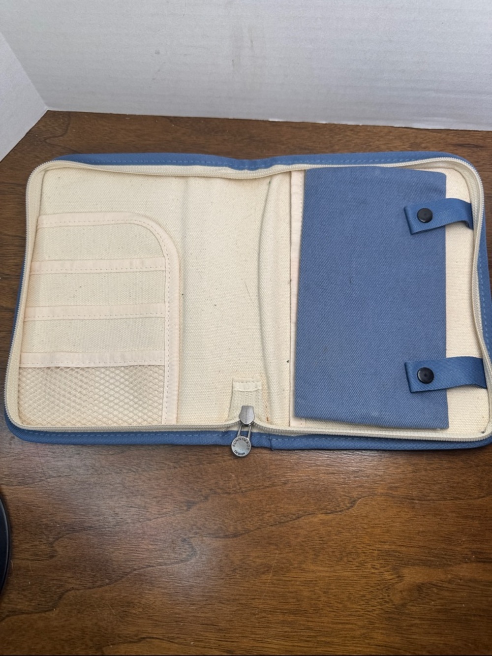 MochiThings Canvas Today Pouch for Weekly Planner Insert in SOLD OUT Indi Blue - Picture 9 of 16